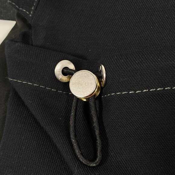 DION LEE Black Cotton 'Utility' Cargo Mini Skirt - Picture 5 of 9